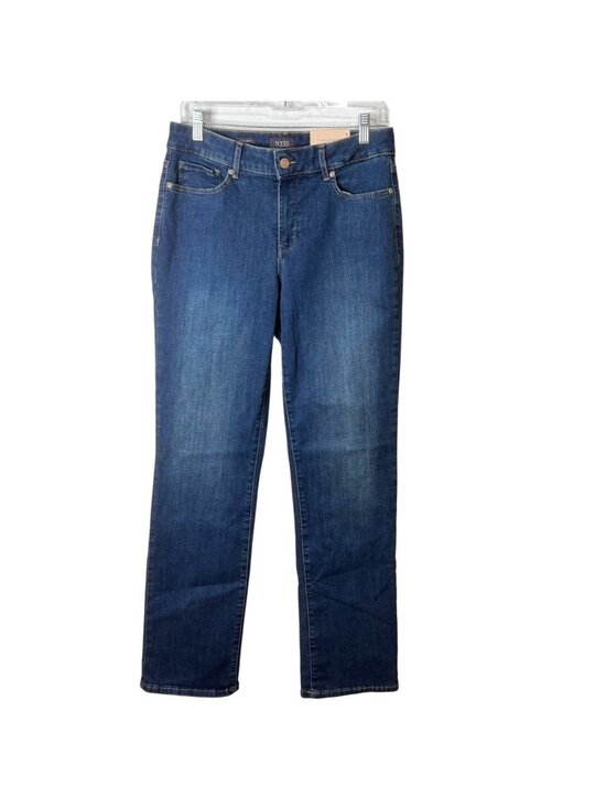 NYDJ Denim - NYDJ Womens Size 6 Marilyn Straight Jeans Blue Denim NEW with Tags